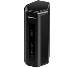 NETGEAR WiFi 7 Router Nighthawk Tri-Band WiFi 7 (RS700S) - security features, Wireless BE19000 speed (up to 19 Gbps) - 10gb Internet port