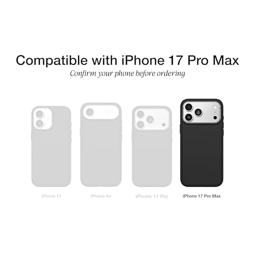 OtterBox Sole Series Phone Case for iPhone 17 Pro Max - Xtra Hot - Grippy iPhone Case, Protective Phone Case with Strap, Magsafe Pink