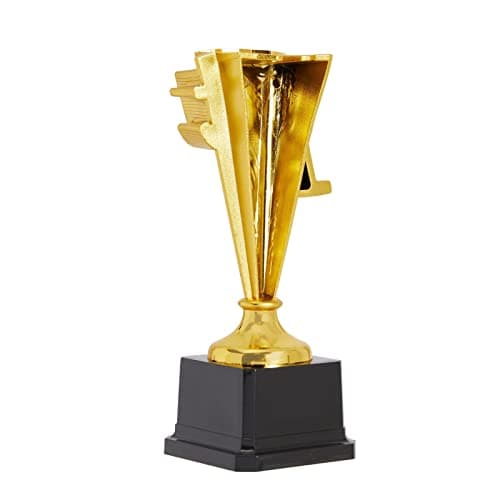 1st Place Trophy Award for Sports Tournaments, Funny Gold Trophies for Adults, Competitions, Achievements (8 In) — view 3