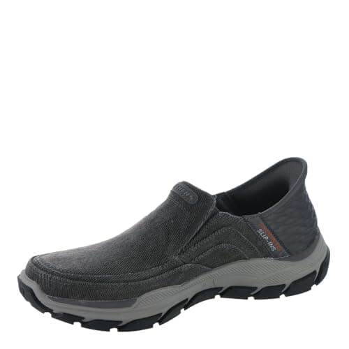 Skechers Men's Respected-Holmgren Slip-in Loafer, Char, 11