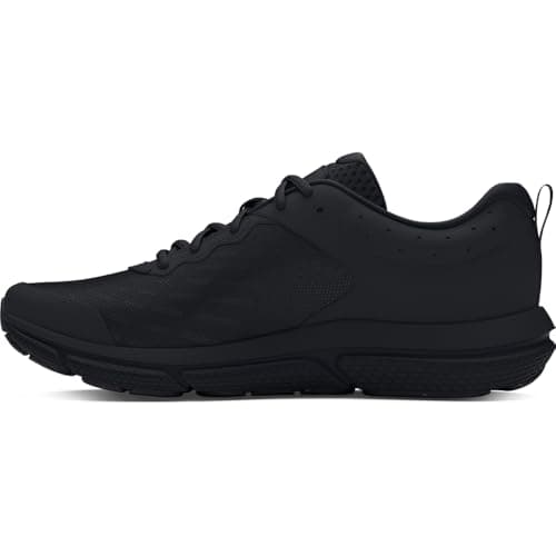 Under Armour Men's Charged Assert 10 Shoes, (002) Black/Black/Black, 11 — view 4