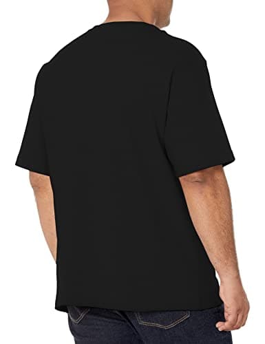 Carhartt Men's Big K87 Workwear Short Sleeve T-Shirt (Regular and Big & Tall Sizes), Black, XX-Large Tall — view 2