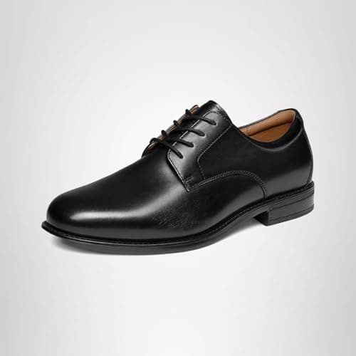 Bruno Marc Men's Classic Leather Dress Shoes Comfort Oxfords Business Formal Lace Up Shoes,Size 11,Black,SBOX26007M — view 8