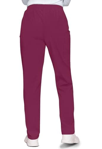 Cherokee Women's Workwear Scrubs Pull-On Cargo Pant, Wine, X-Large — view 6