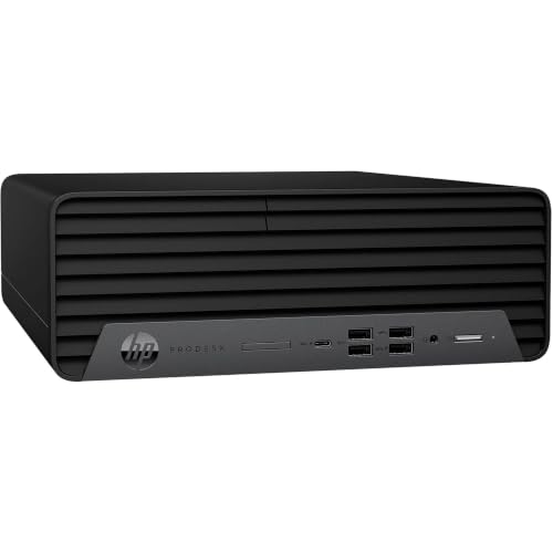 HP ProDesk 600 G6 SFF (8GB, 512GB SSD, i5-10500 3.1GHz) Win11P, Black (Renewed)