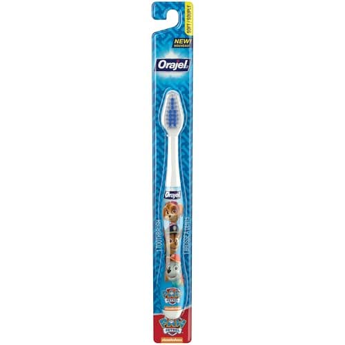 Orajel Paw Patrol Kids Manual Toothbrush, Soft Bristles, 1 Count