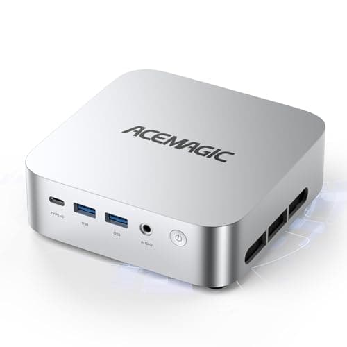 ACEMAGIC K1 Mini PC Intel Core i5-12600H 12C/16T up to 4.5GHz, 32GB DDR4 1TB PCIe SSD, Windows 11 Pro Iris Xe 4K Triple Display Desktop Computer USB-C/GbE/BT5.2/WiFi6 Office & Multitasking