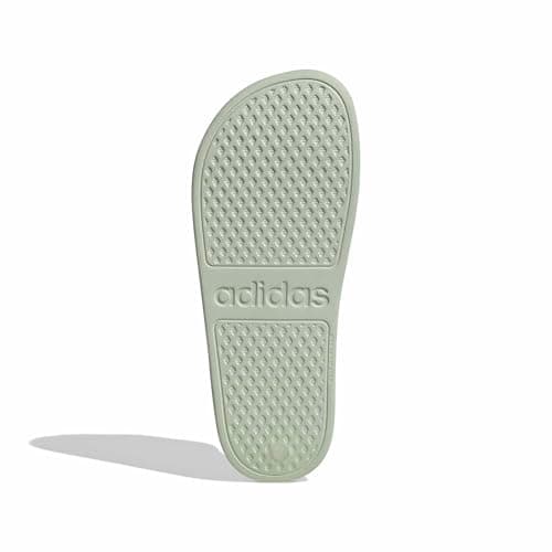 adidas Women's Adilette Aqua, LinenGreenLinenGreenLinenGreen, 8 — view 2