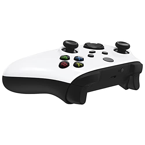 eXtremeRate Replacement Faceplate for Xbox Series X & S Controller - Personalize Your Control - Solid White Custom Front Housing Shell for Xbox Core Wireless Controller [Controller NOT Included] — view 5
