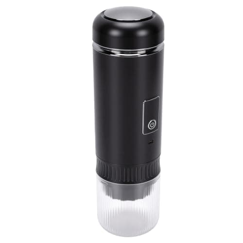 Focket Portable Coffee Maker, 200ml Rechargeable Cordless with 7800mAh Battery Electric Machine Compact Design for Travel RV Hiking Office Car Camping Home — view 2
