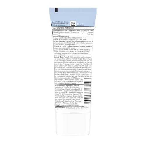 Neutrogena Ultra Sheer Dry Touch Sunscreen Lotion SPF 60 Broad Spectrum UVA UVB Protection Lightweight Water Resistant up to 80 Minutes Oil PABA Oxybenzone Free, 88mL — view 5