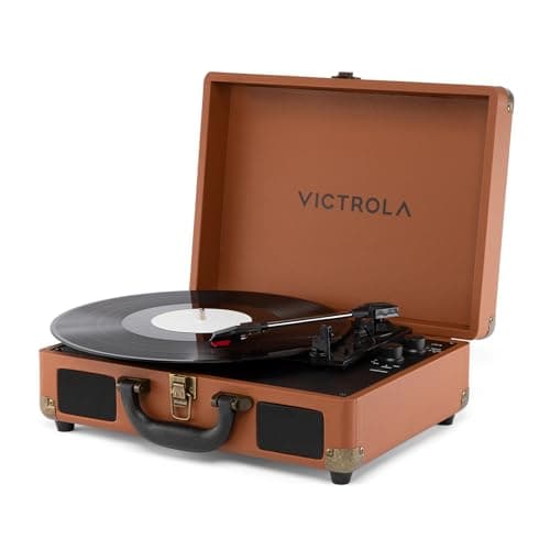 Victrola Journey II - Bluetooth Suitcase Record Player - Brown