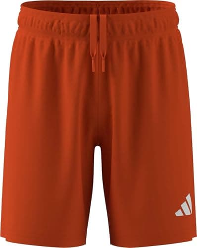adidas Unisex-Kids Entrada26 Shorts, Team Orange/White, Small — view 3