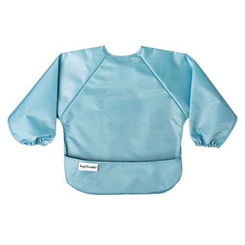 Tiny Twinkle - Full Sleeve Bib 2pk - Slate, Olive 6-24M