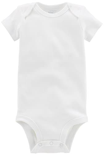 Simple Joys by Carter's Baby 8-Pack Short-Sleeve Bodysuit, White, 0-3 Months — view 2
