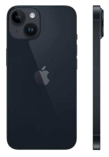 Apple iPhone 14, 128GB, Midnight - Unlocked (Renewed) — view 3