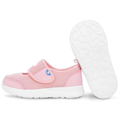 Jan & Jul Girls' Easy-On Toddler Shoes, Lightweight for First Walkers (Soft Pink, Size 6 Toddler) — view 4
