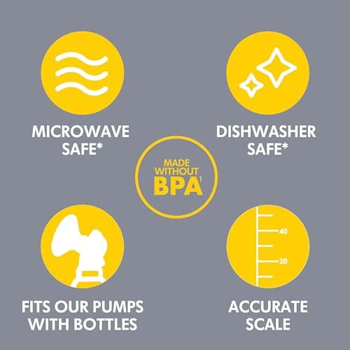 Medela 5oz Breast Milk Collection & Storage Bottles | 6 Ct — view 3