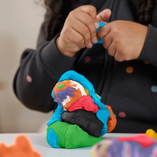 Play Doh Bulk Handout 42-Pack of 1-Ounce Modeling Compound Cans, Back to School Gifts, Prizes, & Party Favors, Kids Arts & Crafts, Preschool Toys, Ages 2+ (Amazon Exclusive) — view 3