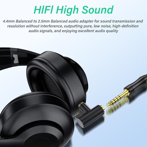 SinLoon 4.4mm Female to 2.5mm Male Balanced Audio Adapter, Gold Plated Plug, Balanced Converter for HiFi DAP Headphone Amplifier — view 3