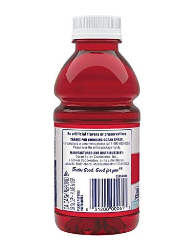 Ocean Spray Cranberry Cocktail Juice Drink, (Pack of 6) 10 Ounce, 60 Fl Oz — view 3