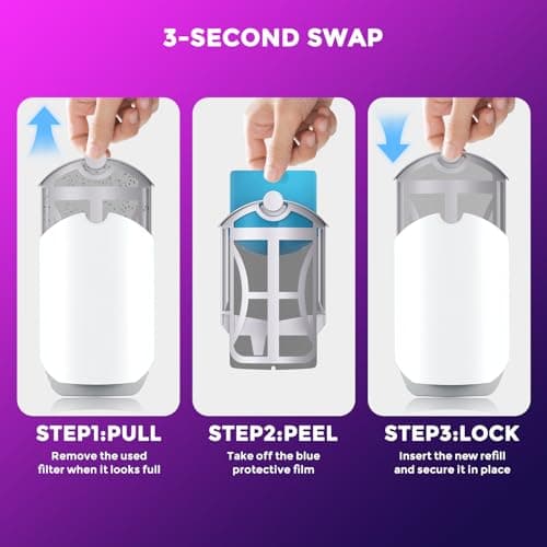 10 Pack Flying Insect Trap Refills, Compatible with M364 M364A and Max - Easy to Use — view 4