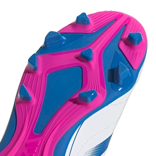 Adidas Unisex-Kids Goletto IX Firm Ground/Multi Ground, White/Bright Royal/Team Shock Pink, 11 — view 7
