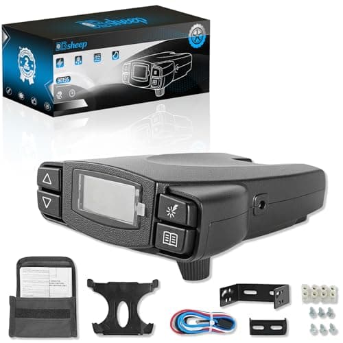 DBsheep 90195 P3 Electric Trailer Brake Controller Replacement Tekonsha 90195 Fits for Ford Gm Chevy Dodge Ram Toyota Jeep SUV Trucks,Universal Proportional Brake Controller