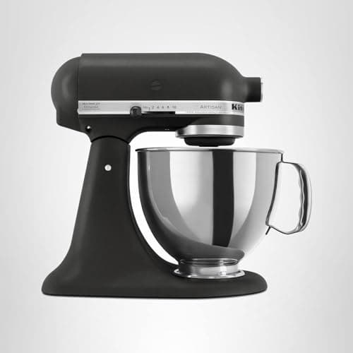 KitchenAid Artisan Series 5 Quart Tilt Head Stand Mixer with Pouring Shield KSM150PS, Cast Iron — view 5