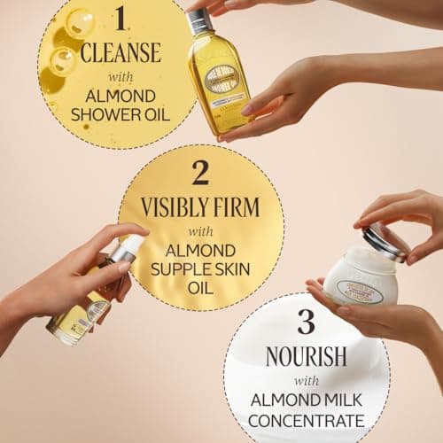 L'OCCITANE Cleansing & Softening Almond Shower Oil. 8.40 fl oz — view 5