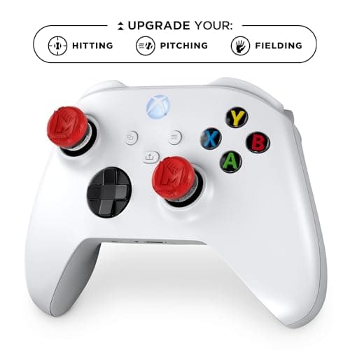 KontrolFreek Precision Sports Baseball Kit – Littlemann17 Edition – for Xbox one (XB1) and Xbox Series X (XBX) Controller – Red/Black — view 2