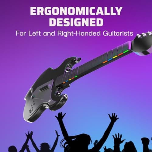 PDP RIFFMASTER Wireless Guitar Controller For Xbox Series X|S, Xbox One, & Windows 10/11 PC — view 5