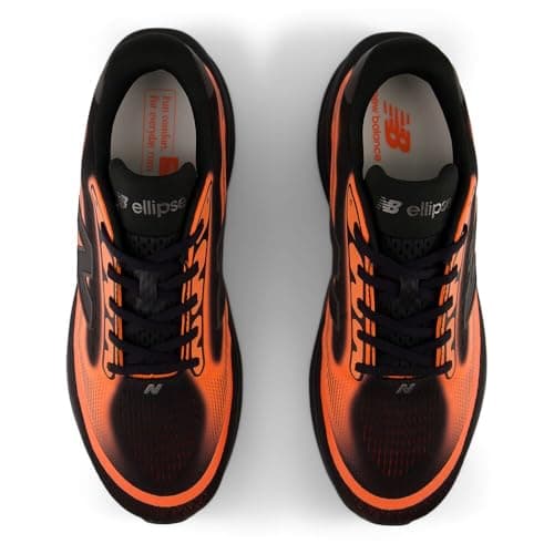 New Balance Men's Ellipse v1 Running Shoe, Tangerine Heat/Black, 9.5 — view 3