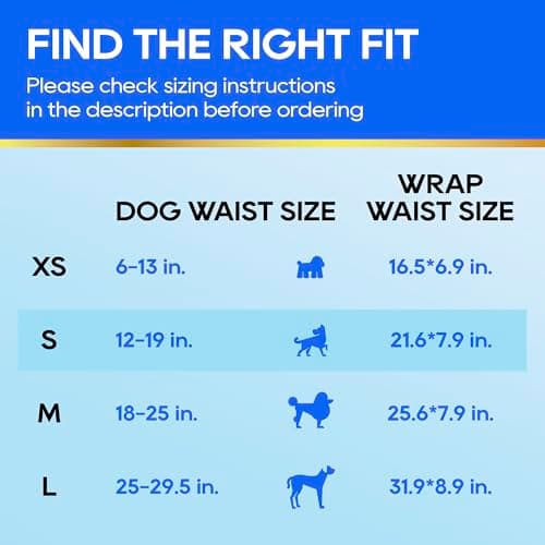 HONEY CARE All-Absorb A26 Male Dog Wrap, 50 Count, Small — view 2