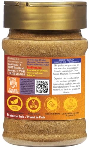Rani Garam Masala Indian 11-Spice Blend 3oz (85g) PET Jar ~ All Natural, Salt-Free | Vegan | No Colors | Gluten Friendly | NON-GMO| Kosher | Indian Origin — view 3