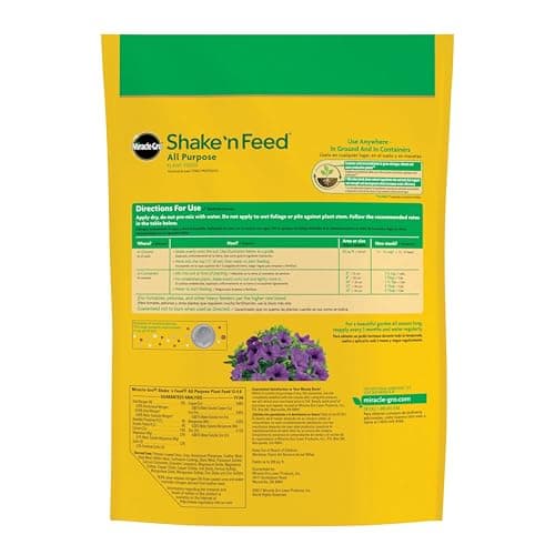 Miracle-Gro Shake 'N Feed All Purpose Plant Food, 8 lb.