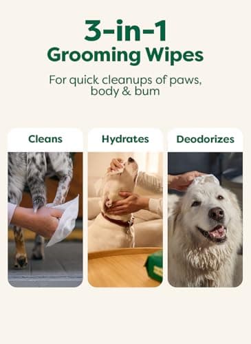 earth rated XL Pet Wipes for Dogs & Cats, Unscented Hypoallergenic, 60 Ct — view 4