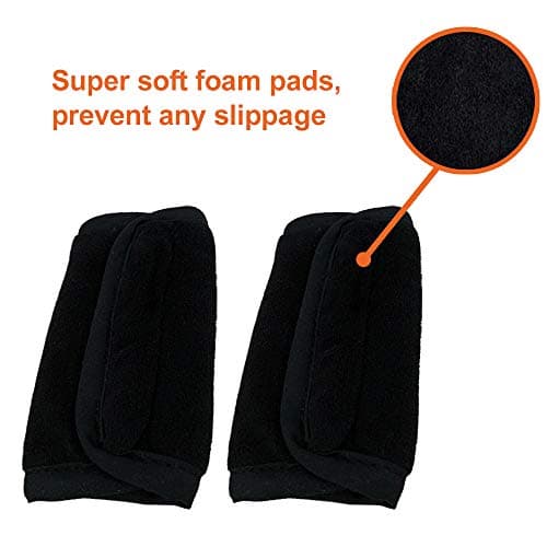 COOLBEBE Car Seat Straps Shoulder Pads for Baby Kids, Super Soft Seat Belt Covers for All Car Seats/Pushchair/Stroller/High Chair — view 3