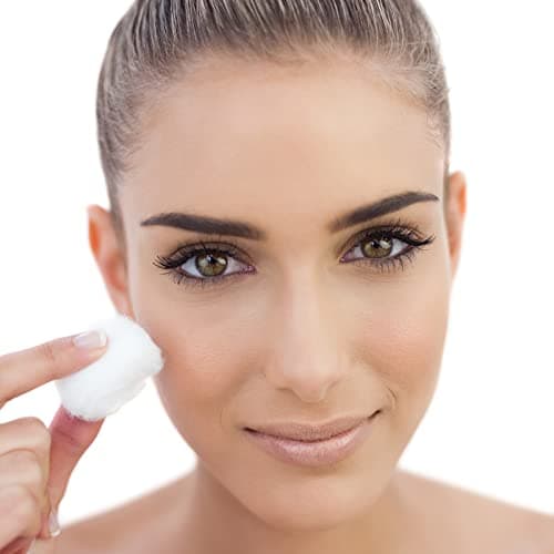 Amazon Basics Cotton Balls for Skincare, Makeup Removal, Cotton, Hypoallergenic, 200 Count (Previously Solimo) — view 4