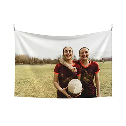 JINJUREN Custom Tapestry Upload Images Banners and Signs Customize For Bedroom 29 * 37inch Vertical — view 6