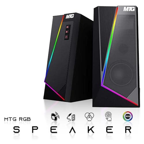 HP G3 Gaming Desktop PC, Core i7 6th Gen, GT 1030 Graphic, 16GB RAM, 1TB SSD, New Dual MTG 24-inch Monitor, RGB Keyboard Mouse, Speaker, Webcam, WiFi, Windows 11 Pro (Renewed) — view 7
