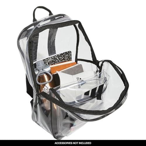 adidas Clear Backpack – See-Through Transparent Stadium Bag — view 2