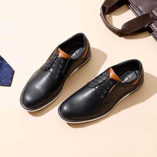 Bruno Marc Men's Casual Dress Shoes,Size 11,Black,SBOX2336M