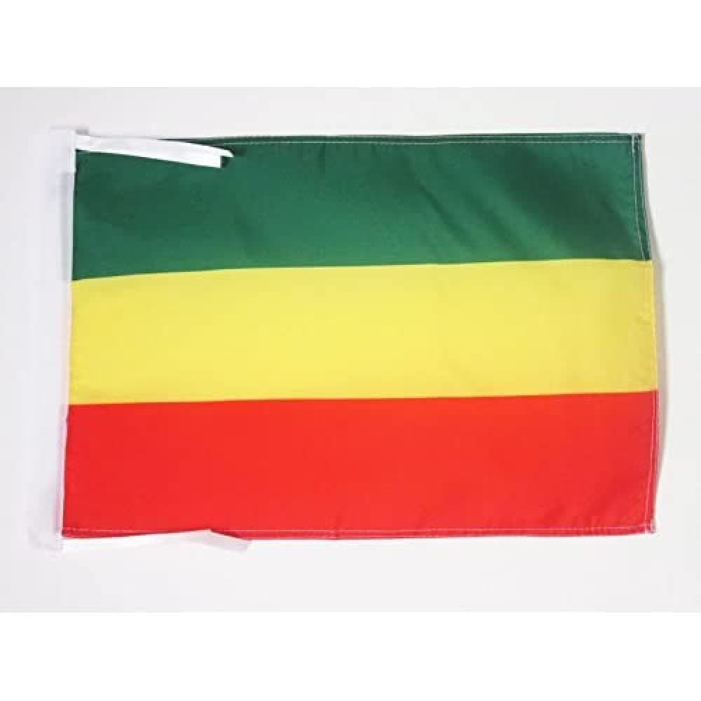 AZ FLAG Bandera de ESPAÑA SIN Armas 45x30cm - BANDERINA ESPAÑOLA SIN Escudo 30 x 45 cm cordeles — view 477