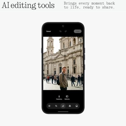 Nothing Phone (4a) Pro Cell Phone 2026 New, Unlocked Android 16 Smartphone, Triple-Lens Camera, AI Photo Edits, 6.83" 144Hz AMOLED Display, 5080mAh Battery, Dual-SIM Glyph Matrix (Sliver, 8+128GB) — view 8