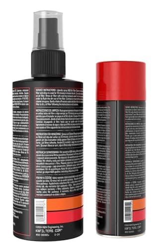 K&N Filters Filter Care Service Kit - Squeeze Red, 8 oz. Squeeze Oil — view 5