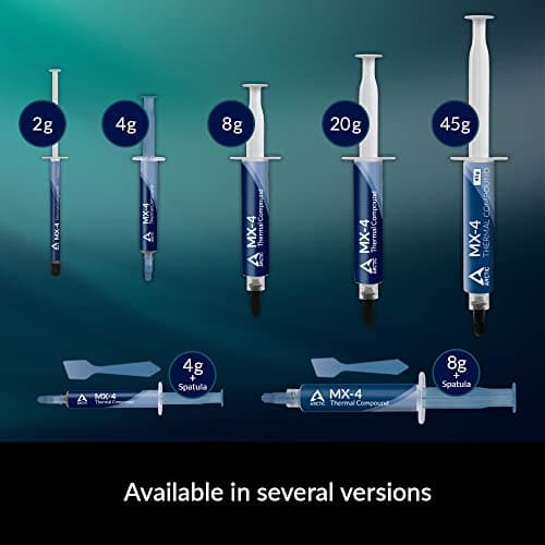 ARCTIC MX-4 (incl. Spatula, 4 g) - Premium Performance Thermal Paste for All Processors (CPU, GPU - PC), Very high Thermal Conductivity, Long Durability, Safe Application — view 6