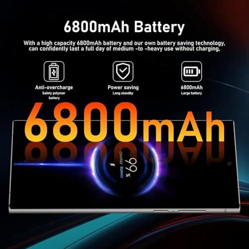 C24 Ultra Unlocked Phone,256GB+8GB w/ Pen 6800mAh,Works with T-Mobile,AT&T