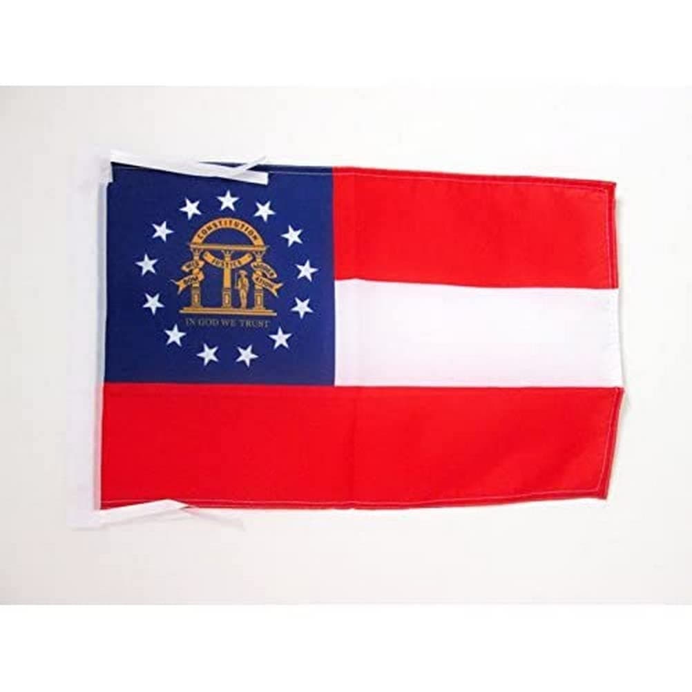 AZ FLAG Bandera de ESPAÑA SIN Armas 45x30cm - BANDERINA ESPAÑOLA SIN Escudo 30 x 45 cm cordeles — view 363