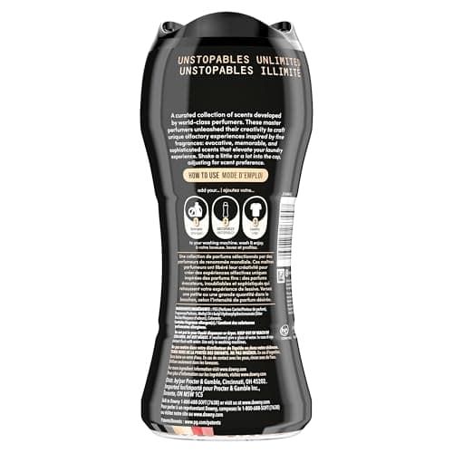 Downy Unstopables Unlimited Collection In-Wash Laundry Scent Booster Beads, No. 26, Fine Fragrance, Long-Lasting Fresh Scent Beads, 303 g — view 22